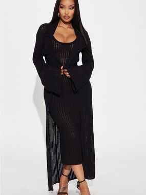 knee length dresses for ladies Gloria maxi sequin dress main image 0
